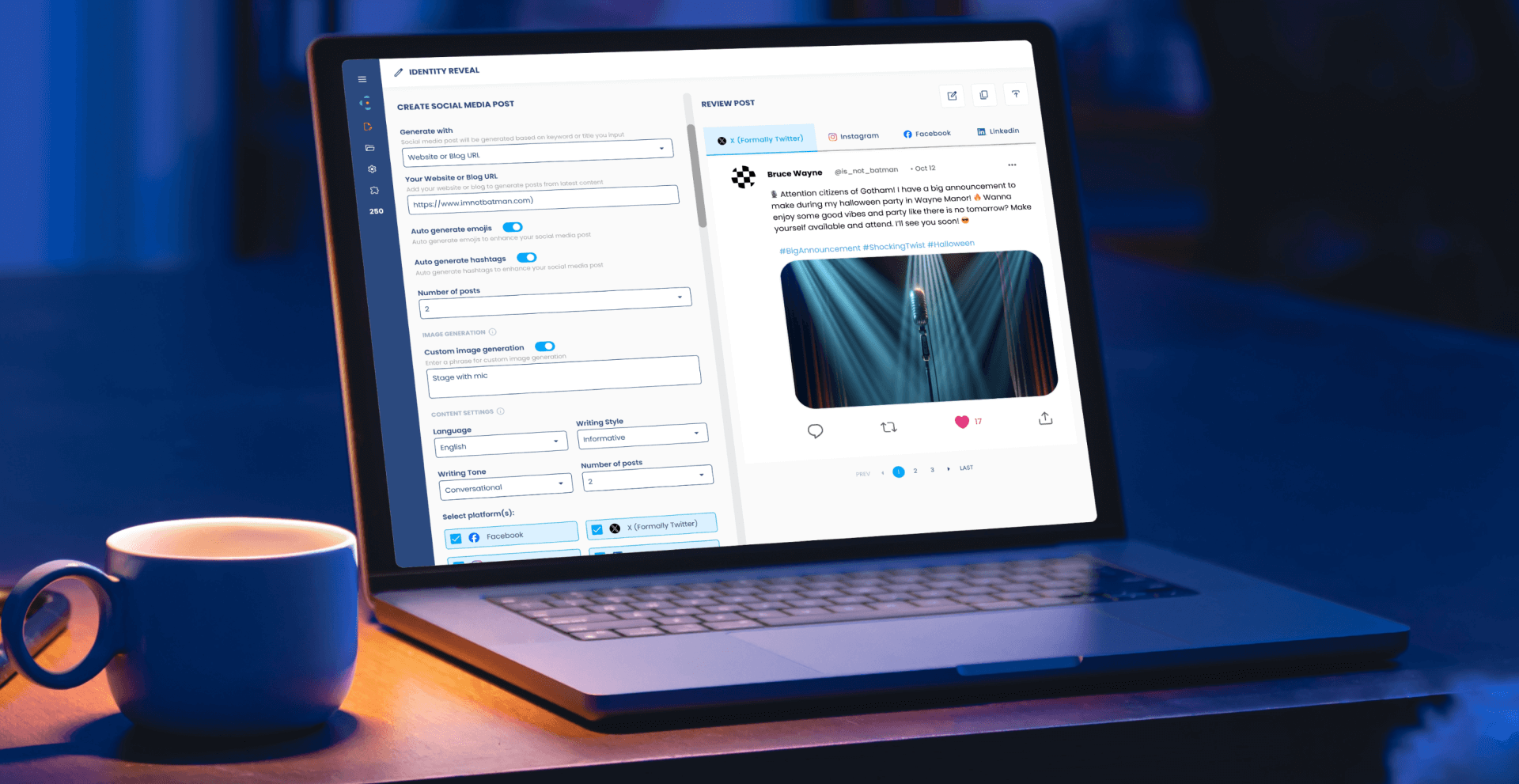 Fiore — Plataforma de Automatización de Marketing con IA Agéntica screenshot 3