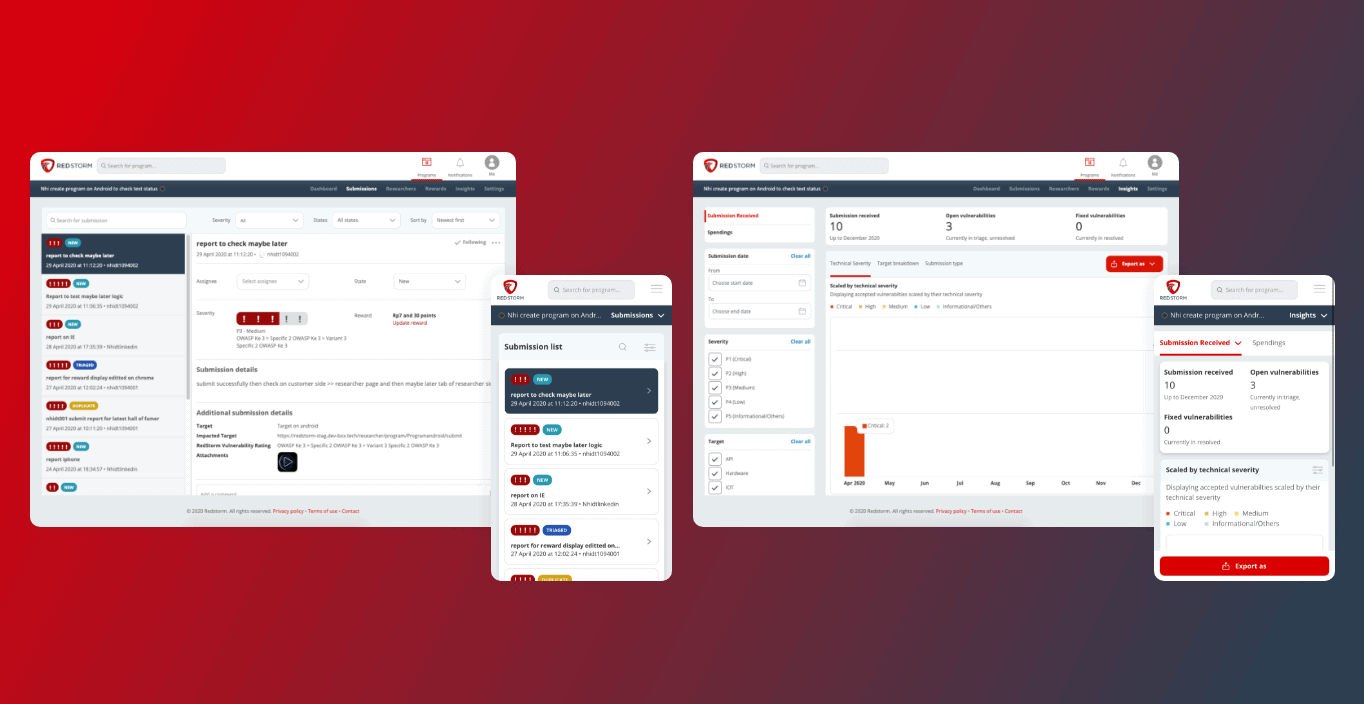 Renovasi Platform Bug Bounty RedStorm screenshot 4