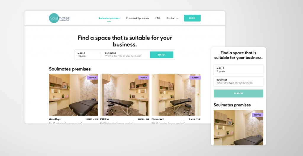 Soulmates — Plateforme de Réservation d'Espaces et Paiements screenshot 3