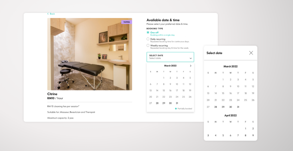 Soulmates — Plateforme de Réservation d'Espaces et Paiements screenshot 5